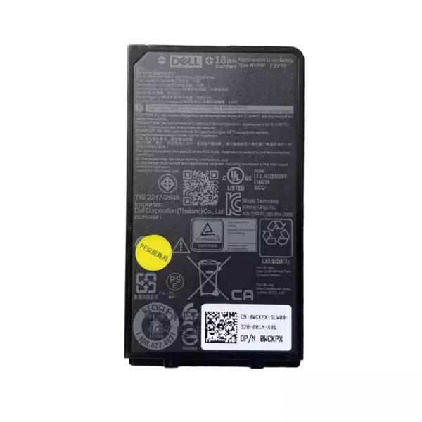 Aккумулятор для ноутбука DELL WV9RV WCKPX