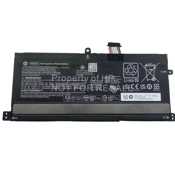 Aккумулятор для ноутбука HP WE03XL TPN-IB0X N42575-005 N42388-1E1