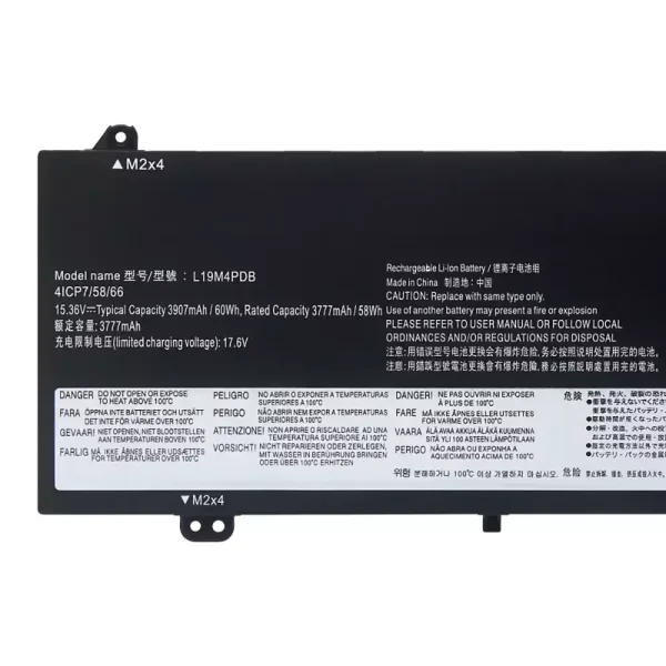 Aккумулятор для ноутбука LENOVO L20M4PDB L20C4PDB — изображение 3