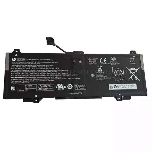 Aккумулятор для ноутбука HP GG02XL