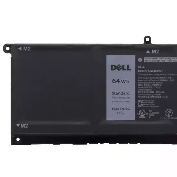 Aккумулятор для ноутбука DELL TN70C — изображение 3