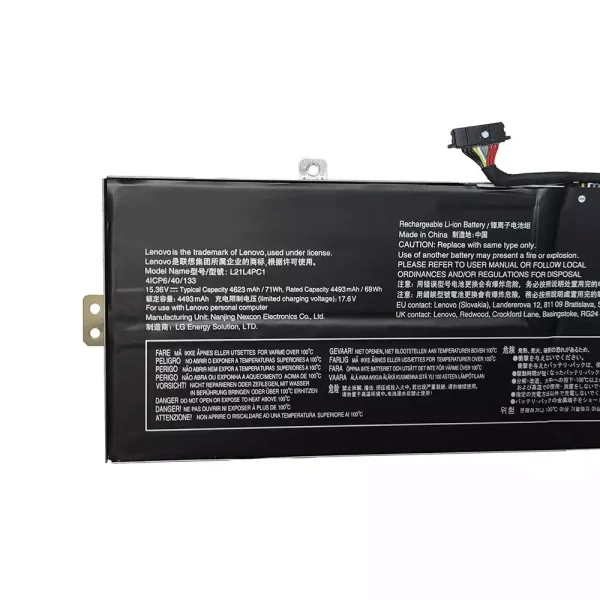 Aккумулятор для ноутбука Lenovo L21M4PC4 L21L4PC1 — изображение 3
