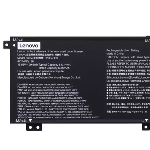 Aккумулятор для ноутбука LENOVO L22C4PC3 L22D4PC3 L22M4PC3 — изображение 3