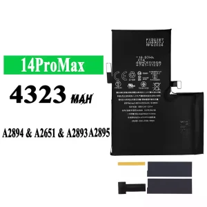 Aккумулятор сотового телефона A2830 Применимый к iPhone 14 Pro Max