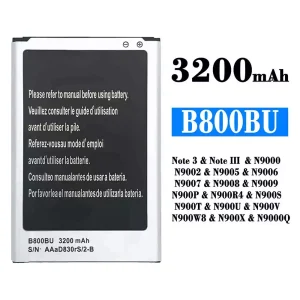 Aккумулятор сотового телефона B800BU Применимый к Samsung Note 3/Note III