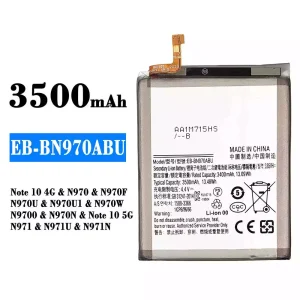 Aккумулятор сотового телефона EB-BN970ABU Применимый к Samsung Note 10 4G