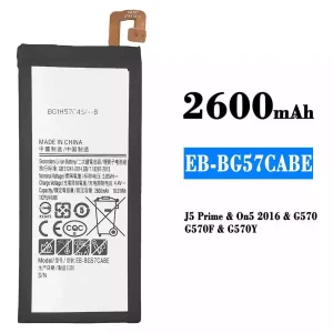 Aккумулятор сотового телефона EB-BG57CABE Применимый к Samsung J5 Prime