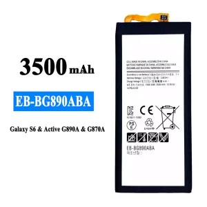 Aккумулятор сотового телефона EB-BG890ABA Применимый к Samsung Galaxy S6