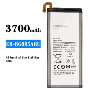 Aккумулятор сотового телефона EB-BG885ABU Применимый к Samsung A8 Star,A9 Star