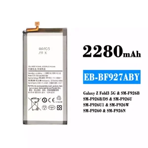 Aккумулятор сотового телефона EB-BF927ABY Применимый к Samsung Galaxy Z Fold 3
