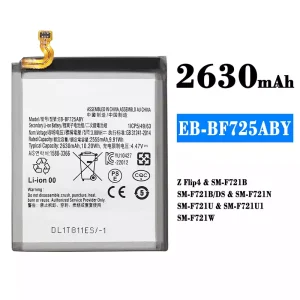 Aккумулятор сотового телефона EB-BF725ABY Применимый к Samsung Z Flip 4