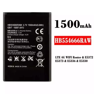Aккумулятор сотового телефона HB554666RAW Применимый к HUAWEI LTE 4G WIFI Router / E5372 / E5373 / E5336 / E5330