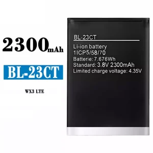 Aккумулятор сотового телефона BL-23CT Применимый к Tecno WX3 LTE