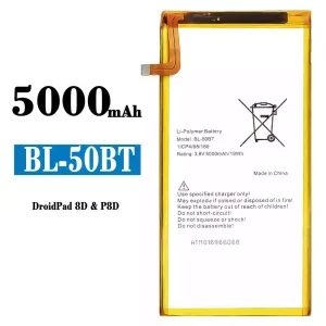 Aккумулятор сотового телефона BL-50BT Применимый к Tecno D8 8D / P8D / Droidpad 8D