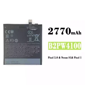 Aккумулятор сотового телефона B2PW4100 Применимый к Google Pixel 5.0 / Nexus S1 / Pixel 1