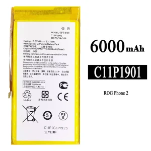 Aккумулятор сотового телефона C11P1901 Применимый к Asus ROG Phone 2