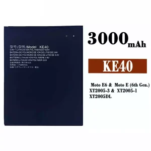 Aккумулятор сотового телефона KE40 Применимый к Motorola Moto E6 / Moto E (6th Gen)