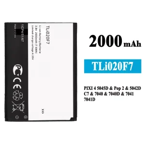 Aккумулятор сотового телефона TLi020F7 Применимый к Alcatel PIXI 4 5.0 5045J/5045T/5045D
