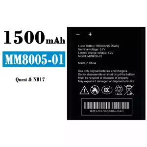 Aккумулятор сотового телефона MM8005-01 Применимый к ZTE Quest/N817