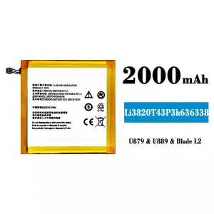 Aккумулятор сотового телефона Li3820T43P3h636338 Применимый к ZTE BLADE L2