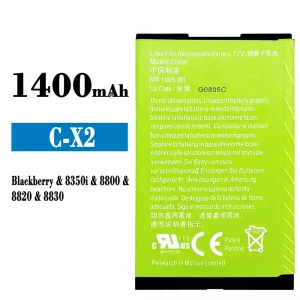 Aккумулятор сотового телефона BAT-11005-001 Применимый к BlackBerry 8350i/8800/8820/8830/C-X2