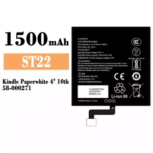 Aккумулятор сотового телефона ST22 Применимый к Amazon Kindle Paperwhite 4"10th/58-000271