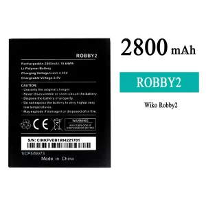Aккумулятор сотового телефона ROBBY2 Применимый к WIKO