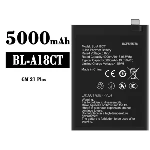 Aккумулятор сотового телефона BL-A18CT Применимый к General Mobile GM 21 Plus