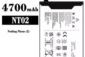 Aккумулятор сотового телефона NT02 Применимый к Nothing Phone 2