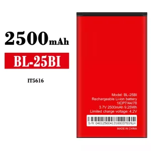 Aккумулятор сотового телефона BL-25BI Применимый к IT5616