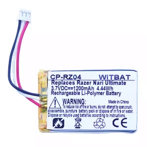 Аккумулятор для Bluetooth-наушников Blackshark V2 Pro,Razer Kraken V3 Pro,Kraken BT Kitty Edition,Barracuda X Wireless,JBL Tune 3