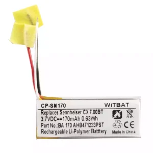 Аккумулятор для Bluetooth-наушников Sennheiser CX 7.00BT,Sennheiser Momentum In-Ear зарядный чехол