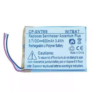 Аккумулятор для Bluetooth-наушников Sennheiser ACCENTUM,ACCENTUM  Plus