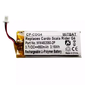 Аккумулятор для Bluetooth-наушников BAT00004,BAT00002,WW452050-2P,WW452050PL-2PC