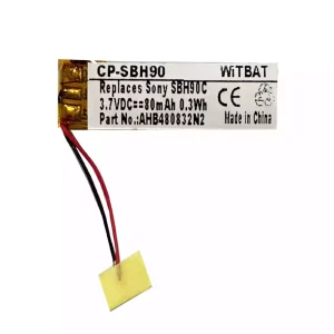 Аккумулятор для Bluetooth-наушников Sony SBH90C,SBH82D,AHB480832N2