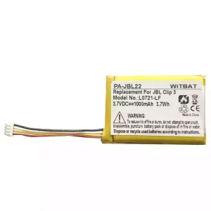 Аккумулятор для Bluetooth-колонки JBL Clip 3,L0721-LF