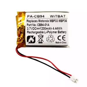 Аккумулятор для Bluetooth-колонки Motorola Sonic Play 100,MBP33,MBP36,CB94-01A